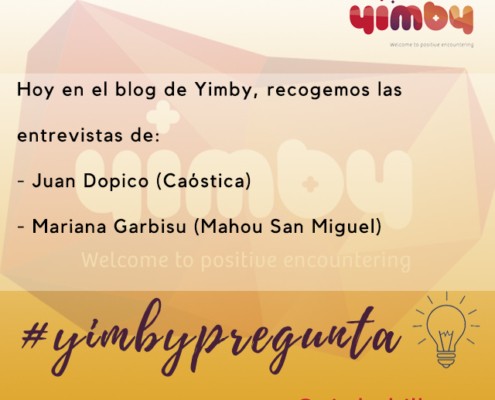 yimbypregunta, yimby, bilbao, entrevistas, eventos, marketing, marketing online, Caostica, festival, cine, cortometrajes, hostelería, San Miguel, Mahou
